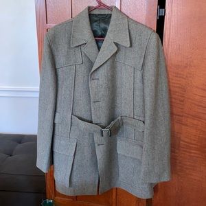 Barbour Men’s Wool Blend Coat